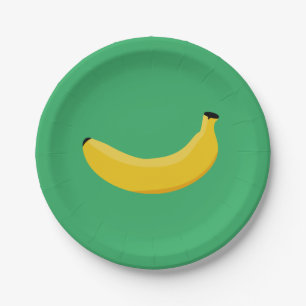 Banane Pappteller