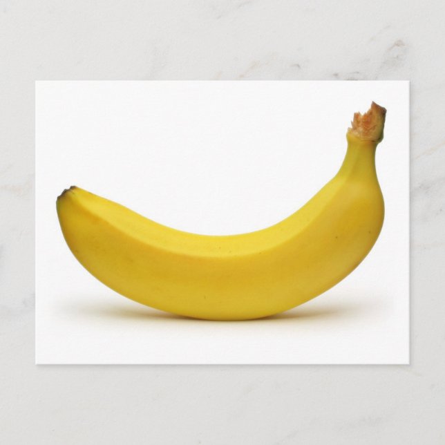 Banane Postkarte (Vorderseite)