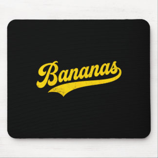 Banane Retro Humor Bananen Clic Männer Frauen Kind Mousepad