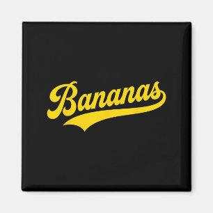 Banane Retro-Humor Bananen Klassiker Männer Frauen Magnet