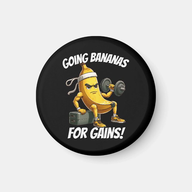 Banane trainiert magnet (Vorne)