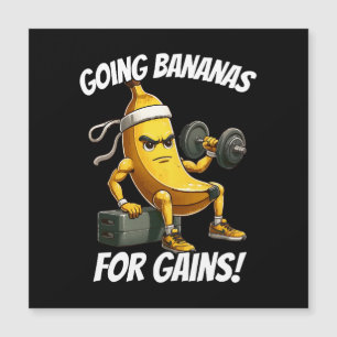 Banane trainiert magnetkarte