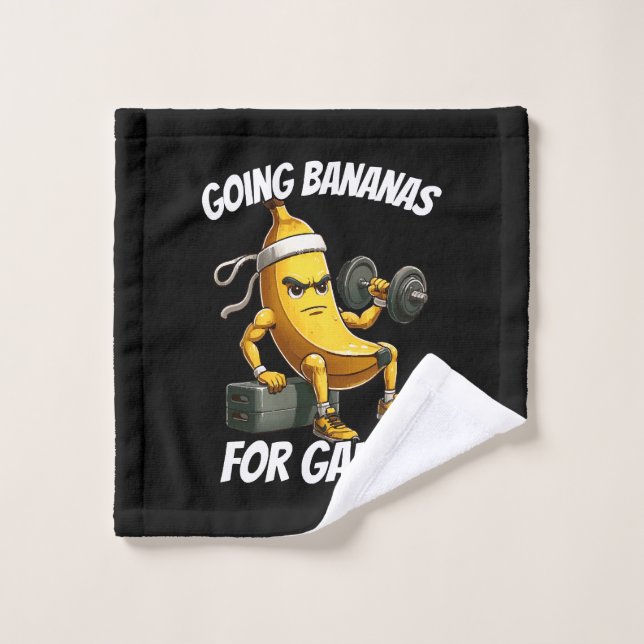 Banane trainiert waschlappen (Waschlappen)