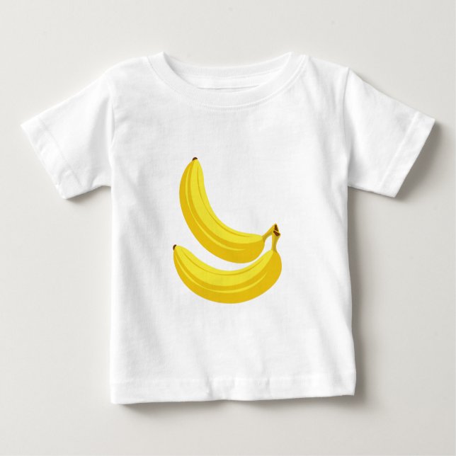 Bananen Baby T-shirt (Vorderseite)