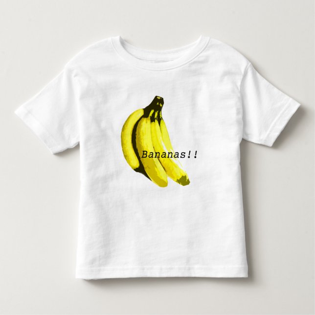 Bananen, Bananen!! Kleinkind T-shirt (Vorderseite)