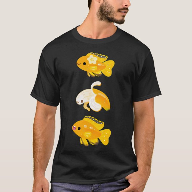 Bananen-Buntbarsch T-Shirt (Vorderseite)