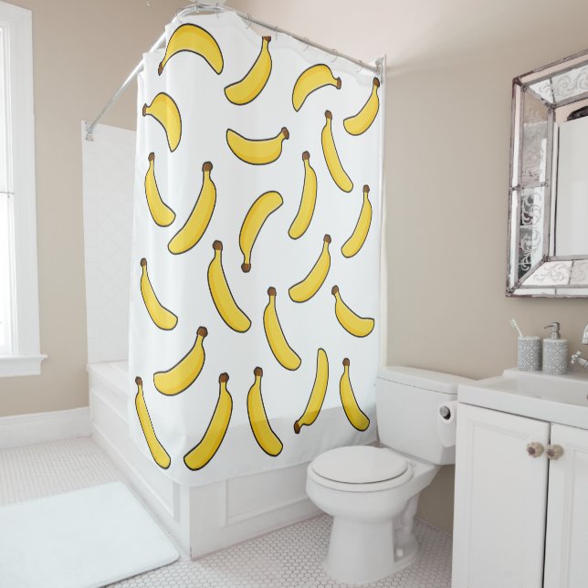 Bananen Duschvorhang (Beispiel)