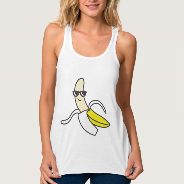 Bananen-Ernte-Trägershirt Tank Top (Vorderseite)