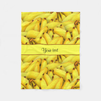 Bananen Fleecedecke