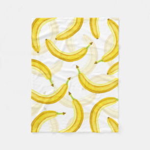Bananen Fleecedecke