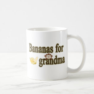 Bananen für Großmutter Tasse
