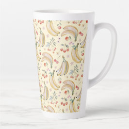 Bananen für Kirschen Milchtasse