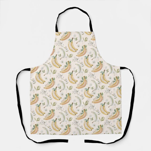 Bananen für Kirschen Schürze (Vorderseite)
