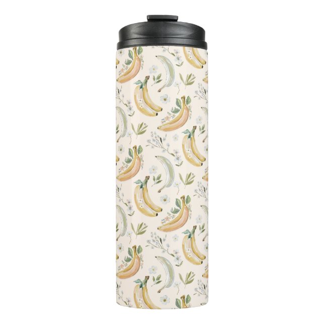 Bananen für Kirschen Thermosbecher (Vorderseite)