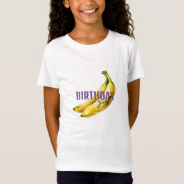 Bananen Geburtstag EDITABLE reife Bananen T-Shirt