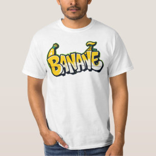 Bananen, Graffiti, Frucht, Street Art, Urban T-Shirt