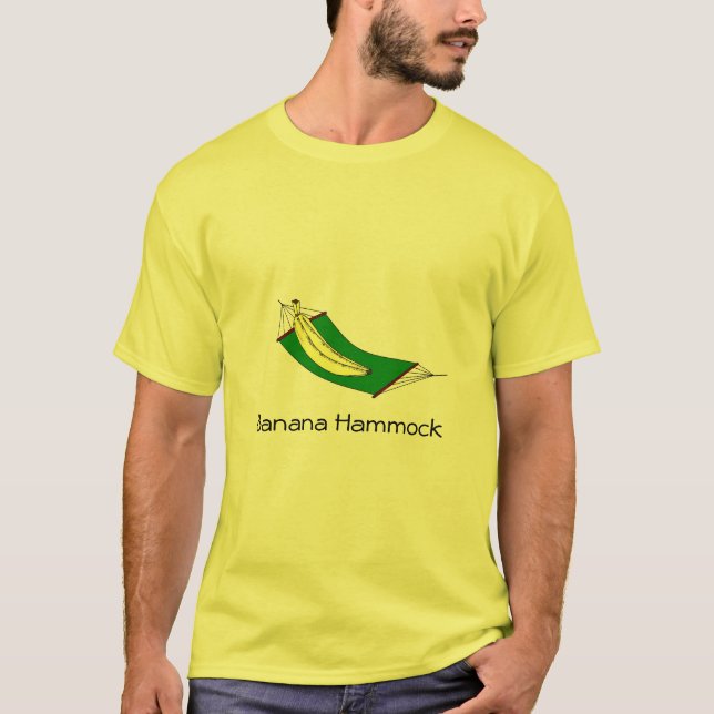 Bananen-Hängematte T-Shirt (Vorderseite)