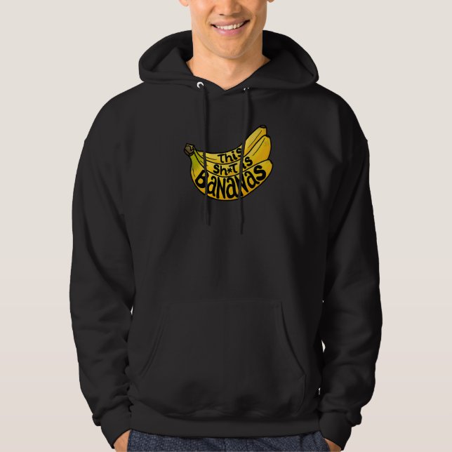 Bananen Hoodie (Vorderseite)