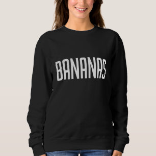 Bananen in Pajamas Cooles und einfaches T-Shirt Sweatshirt