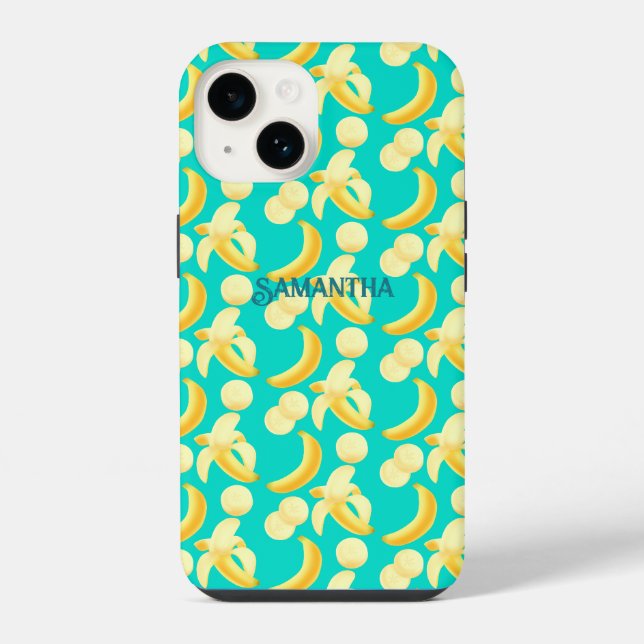 Bananen iPhone Hülle (Rückseite)