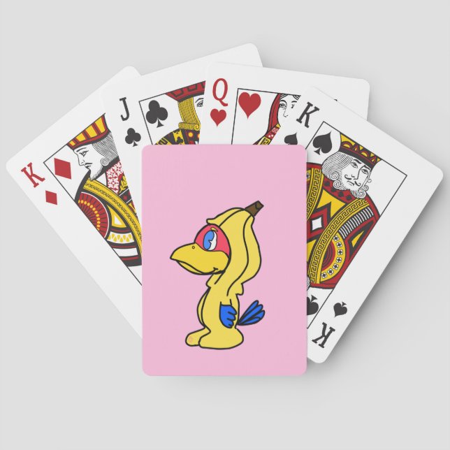 Bananen-Jayhawk Spielkarten (Rückseite)