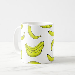 Bananen-Kaffee-Tasse Tasse
