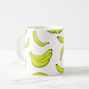 Bananen-Kaffee-Tasse Tasse