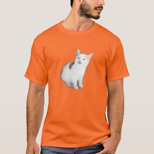 Bananen-Katzen-Spirale-Shirt T-Shirt (Vorderseite)