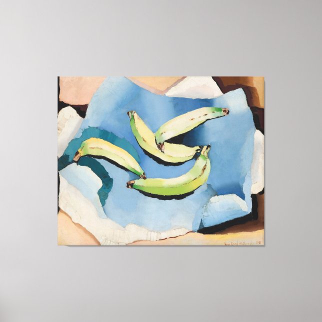 Bananen  leinwanddruck (Vorderseite)