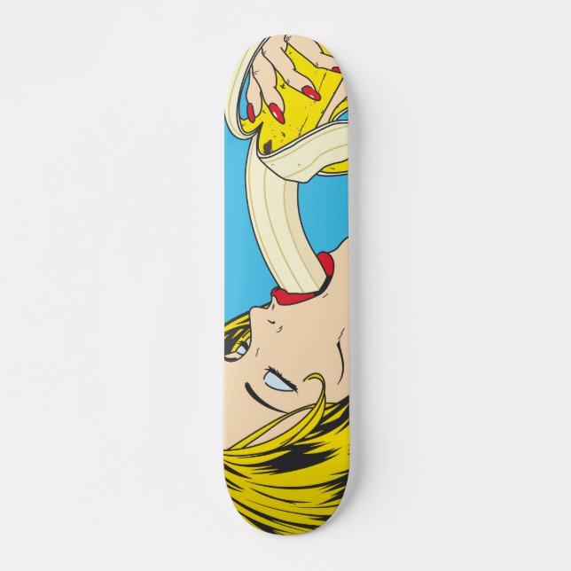 Bananen-Liebe Skateboard (Vorne)