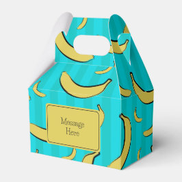 Bananen-Muster-Geschenkbox Geschenkschachtel