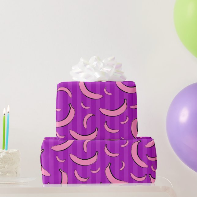 Bananen-Muster-Geschenkpapier Geschenkpapier (Partygeschenke)