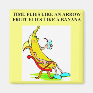 BANANEN-Nahrungsmittelwitz Magnet