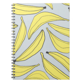 Bananen-Notebook in Gelb Notizblock
