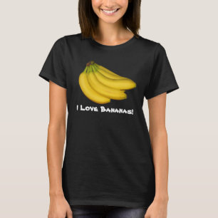 Bananen passen Ihren Text an T-Shirt