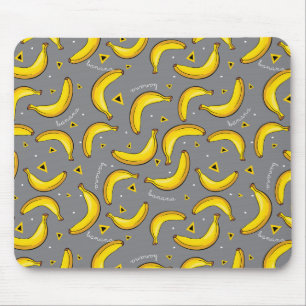 Bananen-Pop-Kunst-Druck Mousepad