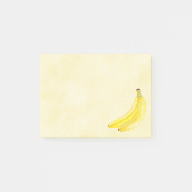 Bananen Post-it Klebezettel (Vorderseite)