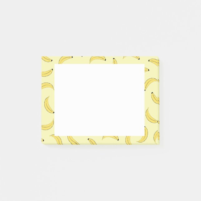 Bananen Post-it Klebezettel (Vorderseite)