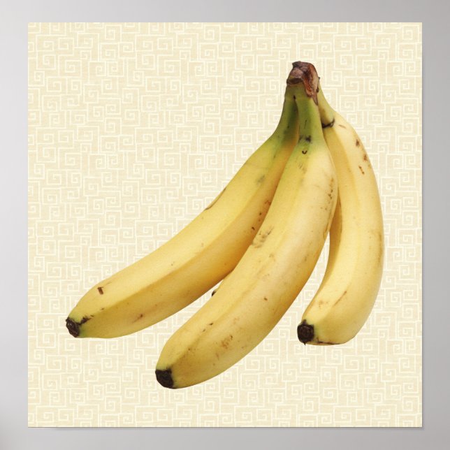 Bananen-Poster Poster (Vorne)