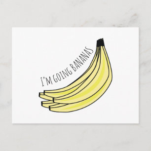 Bananen Postkarte