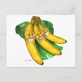 Bananen Postkarte