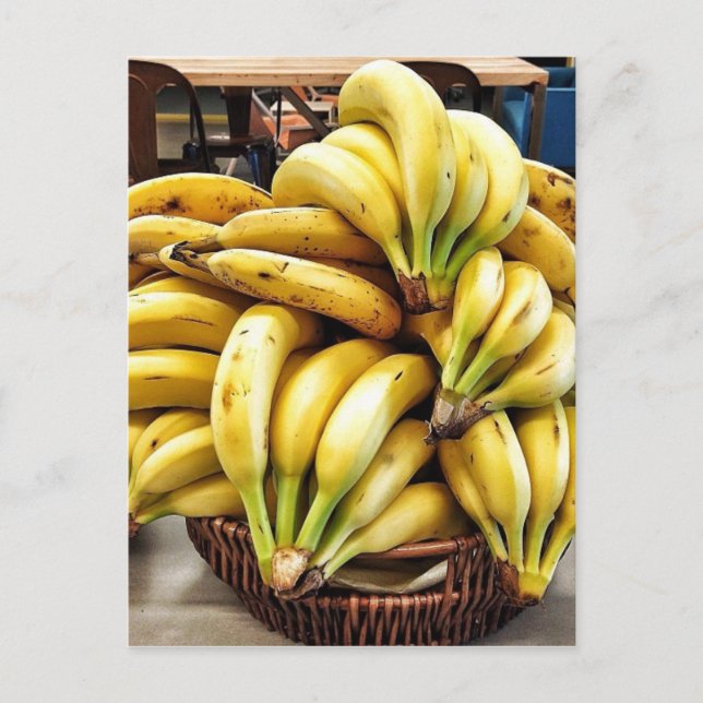 Bananen Postkarte (Vorderseite)
