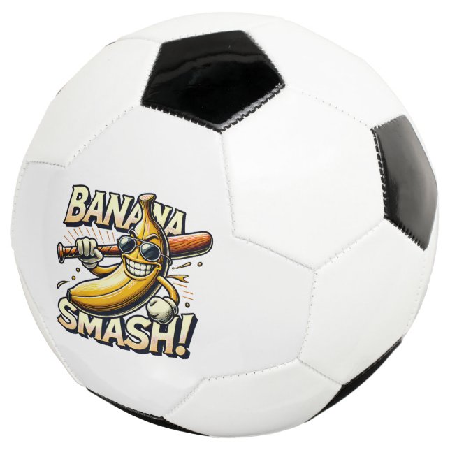 Bananen-Power-Up Fußball (Dreiviertel)