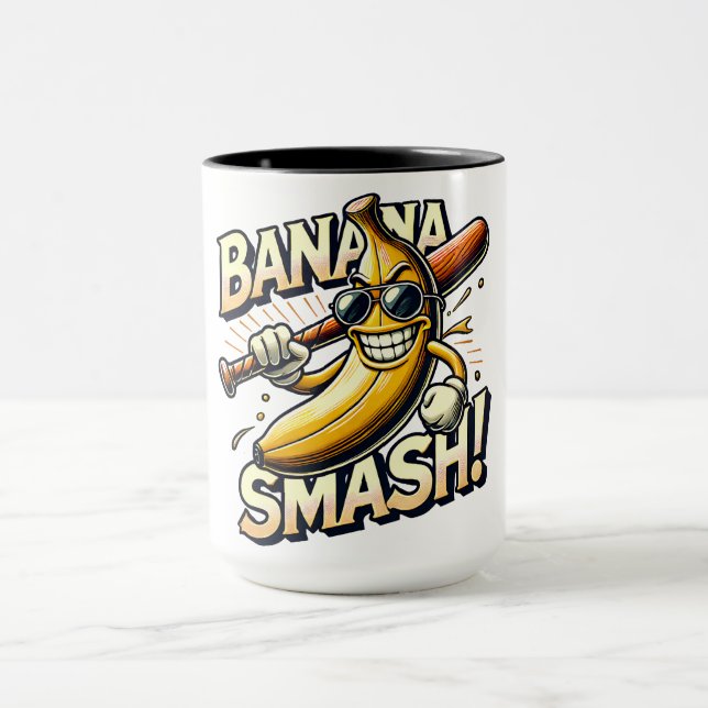Bananen-Power-Up Tasse (Zentrum)
