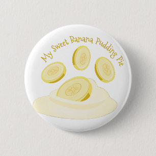 Bananen-Pudding Button