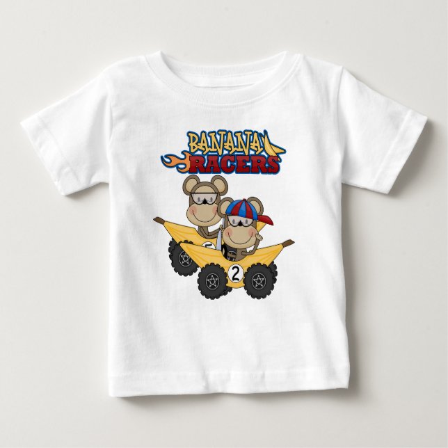 Bananen-Rennläufer-T-Shirts und Geschenke Baby T-shirt (Vorderseite)