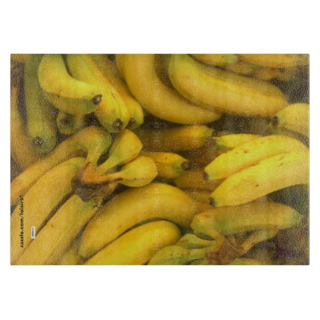Bananen Schneidebrett (Vorderseite)