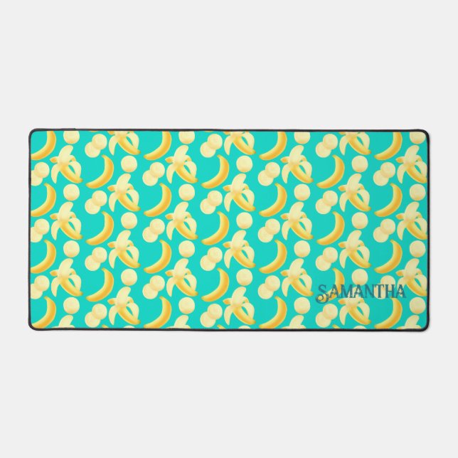Bananen Schreibtischunterlage (Vorderseite)