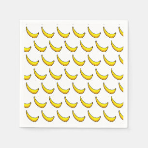 Bananen Serviette