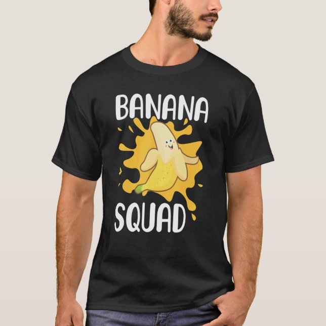 Bananen-Squad Veganer T-Shirt (Vorderseite)